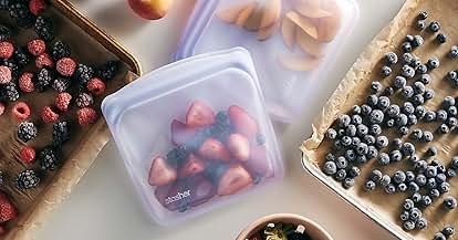 Products from Stasher in use
