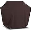 Covers & All BBQ Grill Cover, 12 Oz Waterproof UV & Weather Resistant, Outdoor Cover with Air Vents & Drawstrings (50” Inch, Coffee)