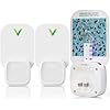 VEYOFLY (Starter Kit) Fly Catcher Indoor, Fly Trap Indoor, (2 Device + 6 Refills) Fruit Fly Traps for Indoors, Gnat Traps for House Indoor, Bug Killer, Fly Trap, Plug in Light Flying Insect Trap