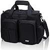 MIER Lunch Box for Men Heavy Duty 20 Cans Large Insulated Lunch Bag Leakproof Soft Cooler Bags with Multiple Pockets for Adult Women Work (Black, Large)