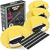 Mouse Trap Bucket- 5 Gallon Bucket Lid Mouse Rat Trap 4 Pack - Automatic Reset Flip and Slide Mouse Trap - Humane Mouse Rat Traps for Indoor Outdoor Use - Reusable Mouse Trap