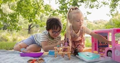 Products from Barbie in use