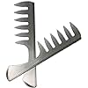 2Pieces Small Extra Wide Tooth Comb;QIANBEIY Salon Large Tooth Hair Comb;Detangling Comb;Mens Professional Styling Comb;Women Curly;Wet,Dry;Wavy;Long Thick Hair Comb;Anti-Static Hairdressing Comb