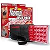 ThermalMax Reusable Heat Pack - Long-Lasting, Up to 2 Hours of Therapeutic Heat, Fast-Heating Relief Wrap with Adjustable Straps, Best For Pain Relief, Muscle Comfort, Knee, Back, Hip Surgery - Medium