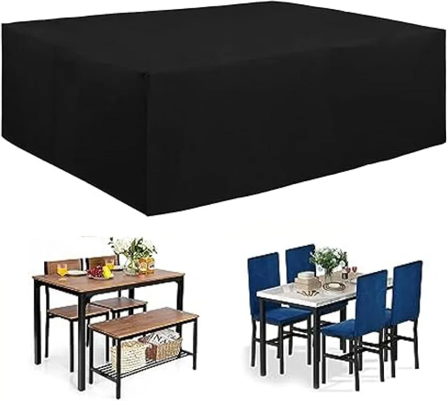 Patio Furniture Covers Waterproof, 51"x31"x39" 600D Outdoor Furniture Cover Sectional Sofa Couch Set Cover, Chairs Cover, UV-Resistant & Heavy Duty Material