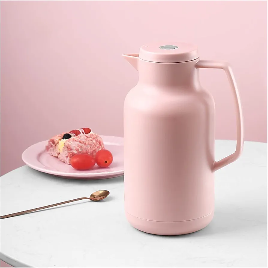 Electric Kettle Insulation Pot Large Capacity Glass Liner Insulated Kettle Glass Liner Persistent Heat Home Hot Water Bottle Tea Kettle/2