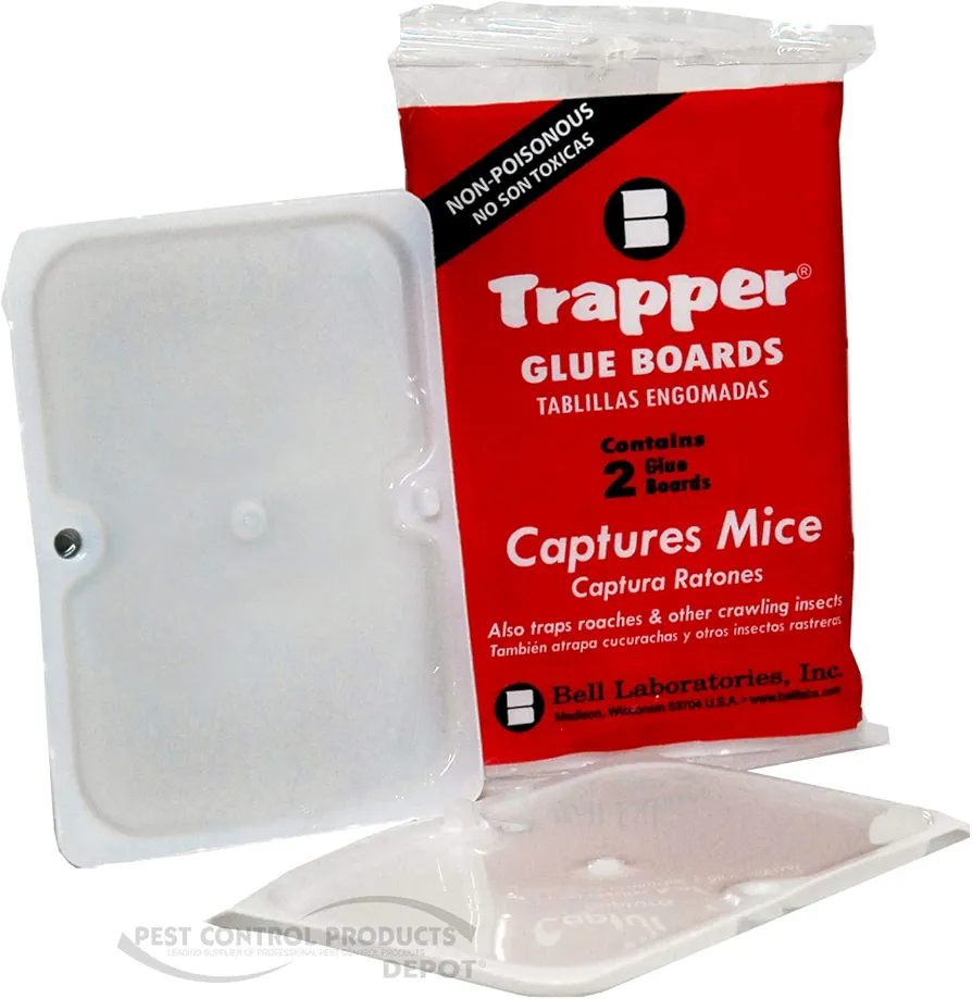 Bell Labs Trapper Mice Glue Trays (2 Tray) TM2817