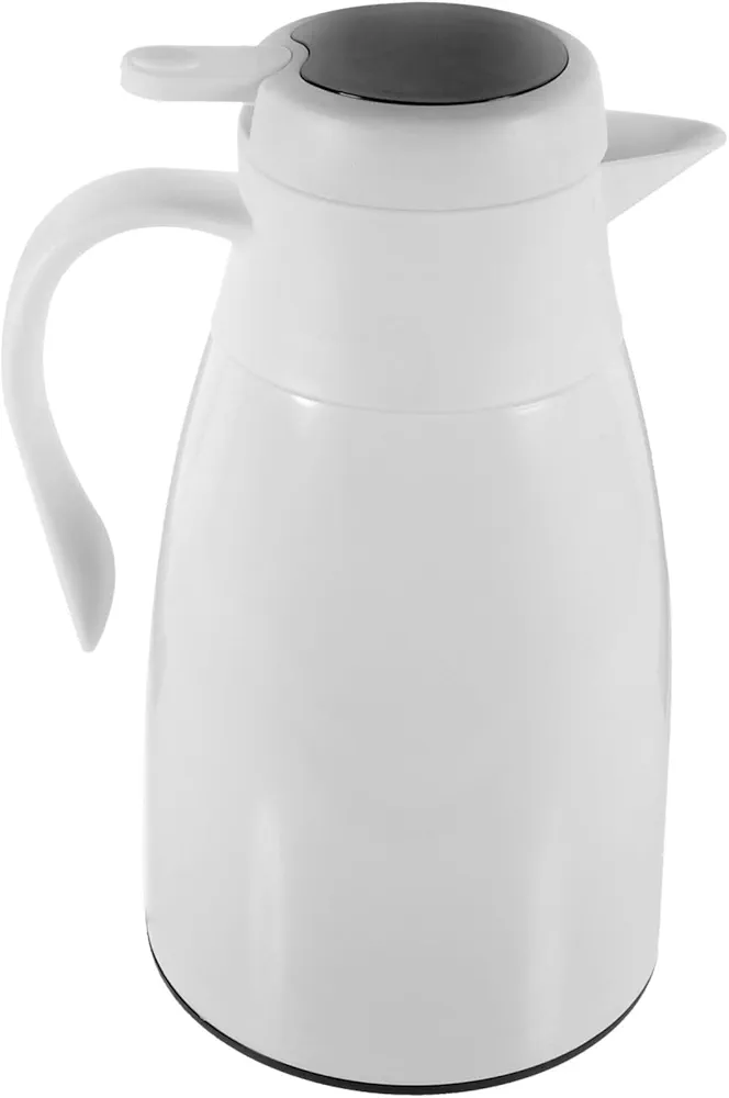 Thermal Jug Smart Kettle Vacuum Water Bottles Electric Kettles for Boiling Water Thermal Coffee Kettle Thermal Kettle Thermal Flask Hot Water Kettle White Glass Coated Liner