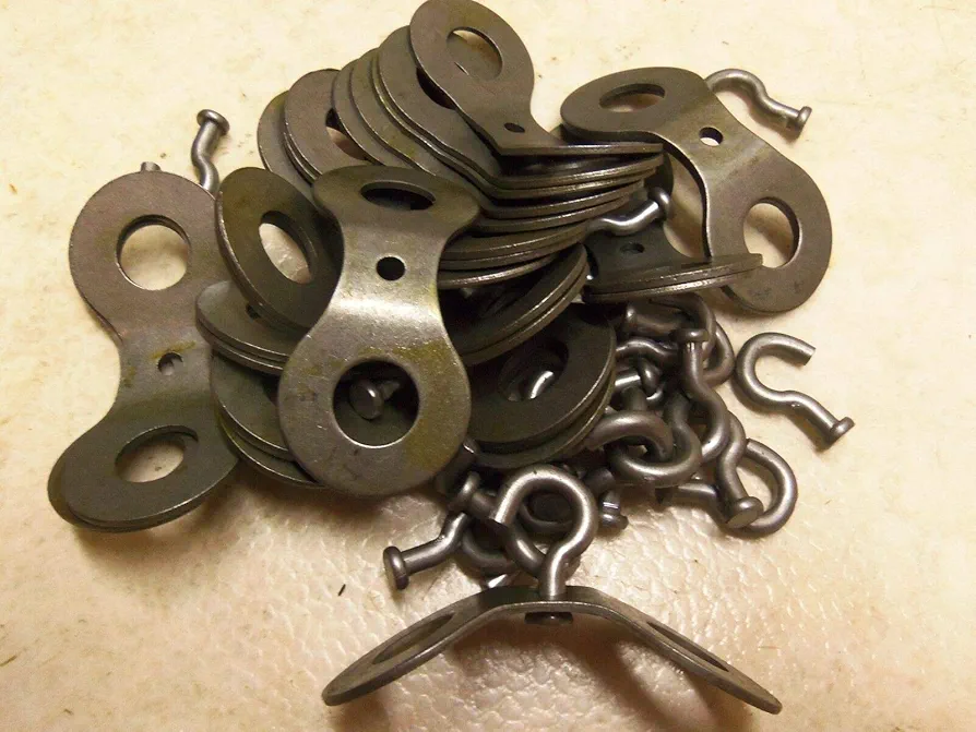 24 New Double Trap Stake Swivels Traps Swivels Double Swivels (2 Dozen)