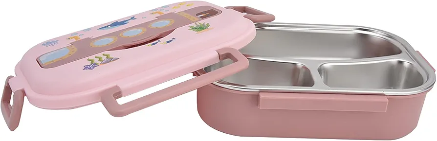 01 Lunch Box, Compartment Convenient Bento Boxes for Adults with Inner Compartment for Home for Family(default)