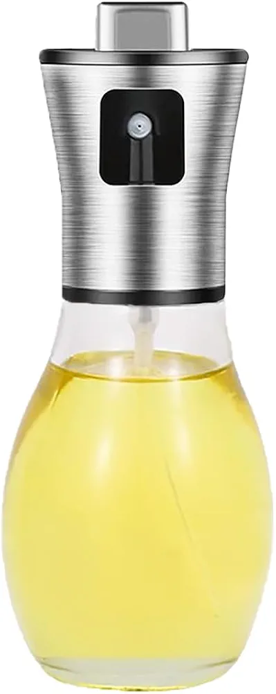 7.04oz Oil Dispenser for Kitchen, Olive Oil Sprayer, Avocado Spray Bottle for Salad, BBQ, Kitchen Baking, Roasting