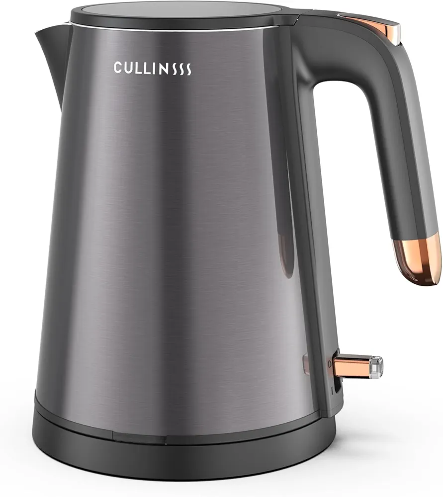 Electric Kettle, 1.0L Portable Water Boiler Auto Shut Off, Water Warmer 1000W, Travel Coffee Tea Kettle for Rapid Water Heating, Suitable for Home, Hotel, Office, Dorm, Travel, Party