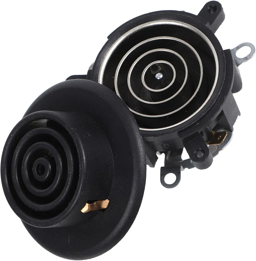 Gadpiparty 1 Set Electric Kettle Electric Hot Water Kettle Thermostat Part Switch An Fittings Accessories for Temperature Coupler for Electric Appliances Temperature Base Plastic Black