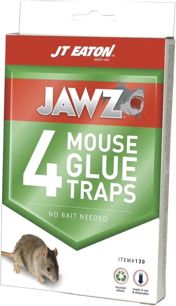 MOUSE GLUE TRAP PRO 4PK