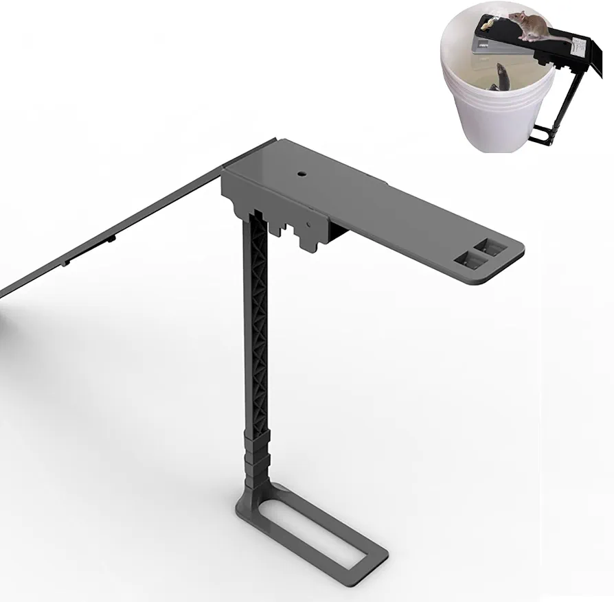 Rolling Mouse Trap Walk The Plank,Rat Trap Bucket Spinner Rat Traps Outdoors Mouse Traps Indoor Auto Reset Multi Catch Humane Rat Trap,Sanitary Safe Mousetrap Catcher for Indoor Outdoor