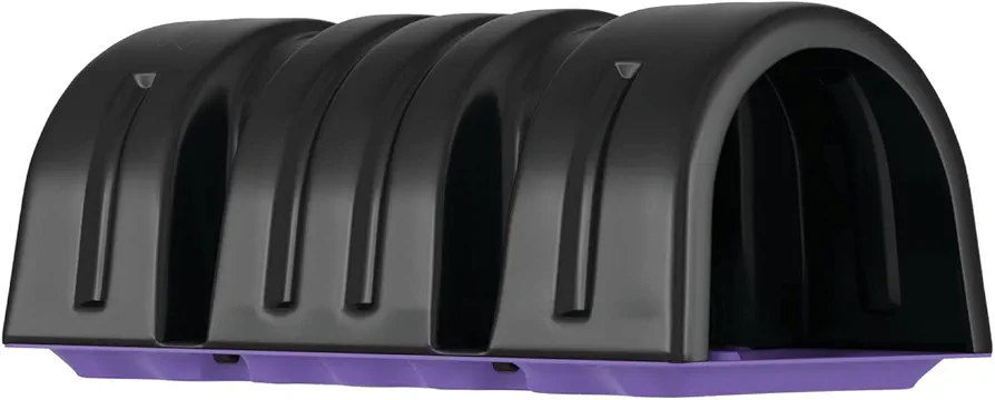 Tomcat Advanced Glue Trap System Rat Size Covered Glue Traps with 2 Reusable Covers and 4 Disposable Glue Traps
