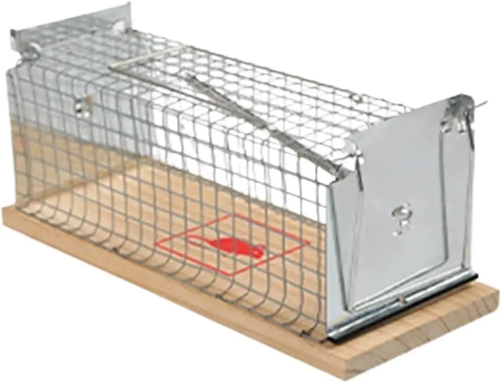 Rat Traps,Automatic Cycle Mouse Trap Mousetrap Rats Rodent Cage Prevent Home from Mice Cage for Home Garden Garage Use Indoor Outdoor Rats Rats Cage (Color : S 2pcs)