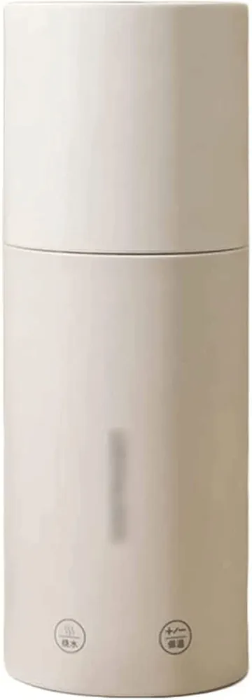 Water Kettle 350ML/11.8OZ Electric Kettle, Small Portable Stainless Steel Water Kettle, Auto Shut-Off Hot Water Boiler, White Electric
