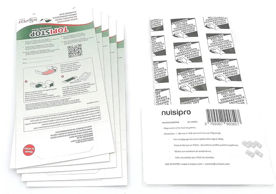 Trapper LTD Mouse/Insect Glue Boards - CASE (72 Boards)
