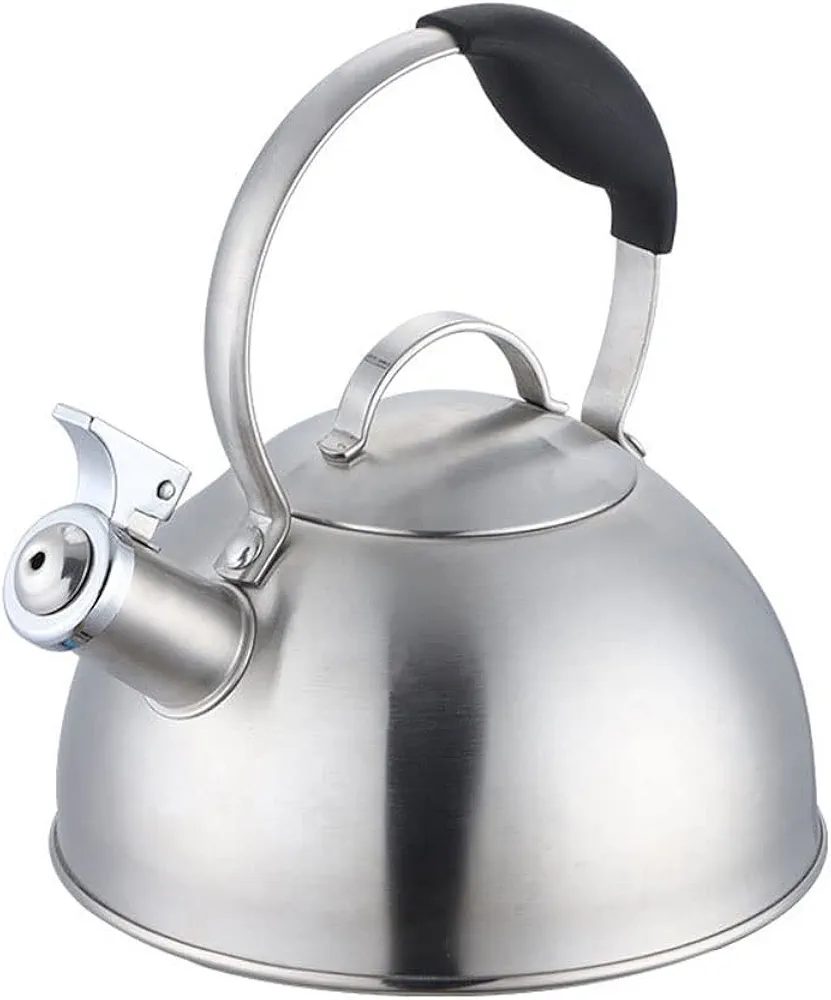CULIACAN Teakettle Kettle Stainless Steel Thickened Kettle Large-Capacity Whistle Induction Cooker Universal Kitchen Kettle to Boil Hot Water Kettle