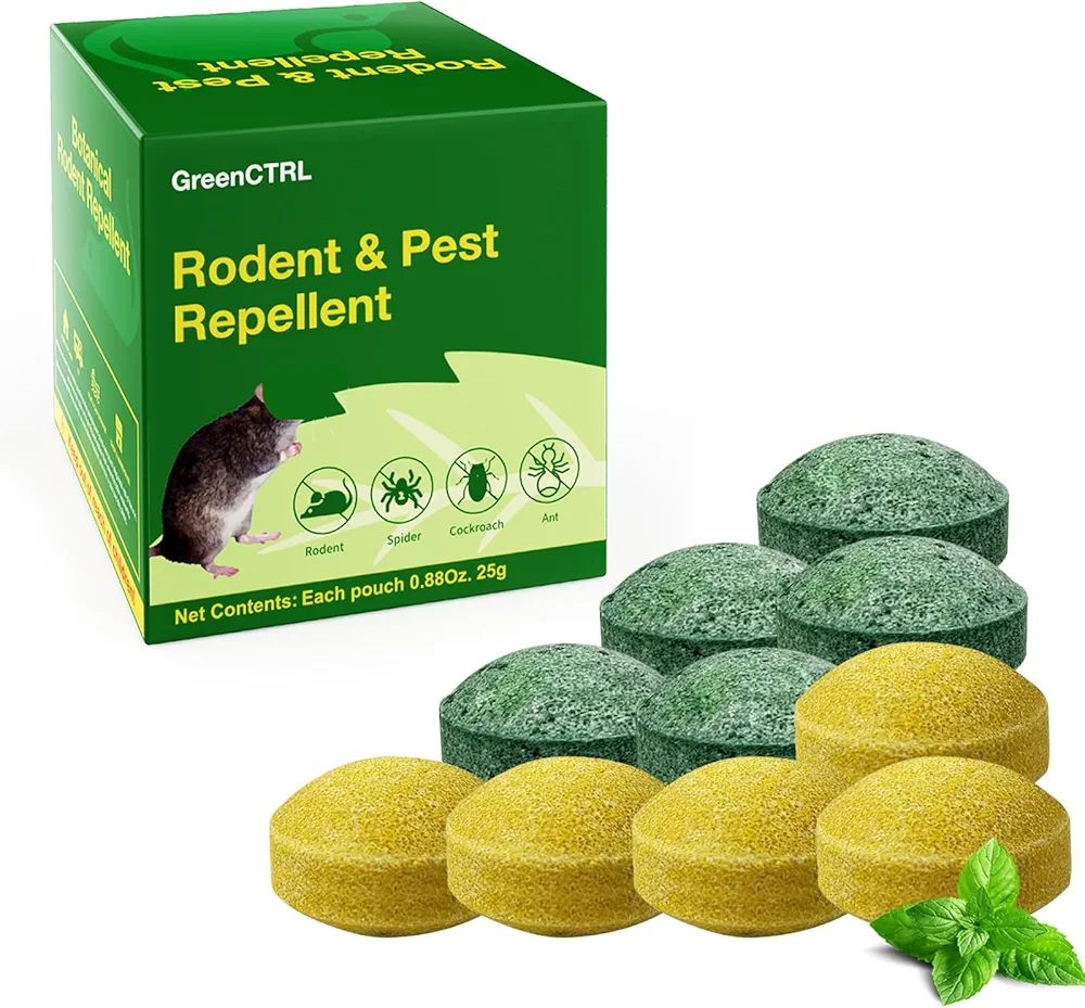 Mouse Repellent, Effective Rodent Deterrent 10 PCS