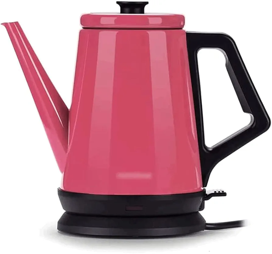 Electric Kettle 1.2l/42.2oz Electric Kettle Gooseneck Spout Water Kettle Cordless Hot Water Boiler Auto Shut Off Quick Dry Boil Protection Easy-to-use