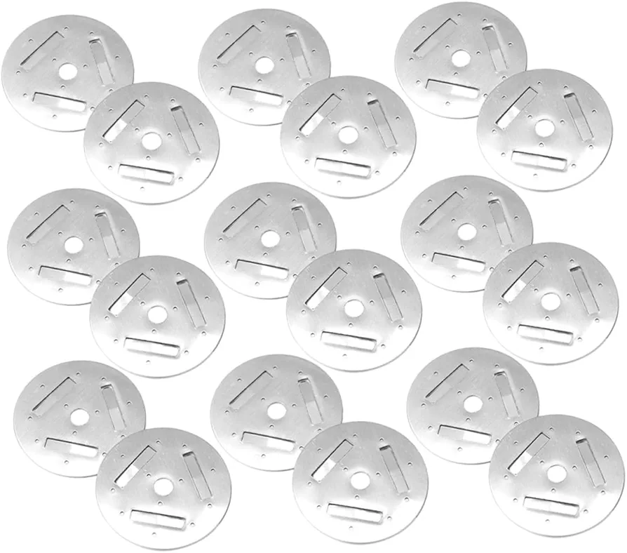 20pcs Piece Negligent Audio Clip Tea Kettle Electric Kettle Whistle Electric Kettle Buzzer Whistle Chip for Kettle Whistle Cap for Electric Kettle Stainless Steel Silver