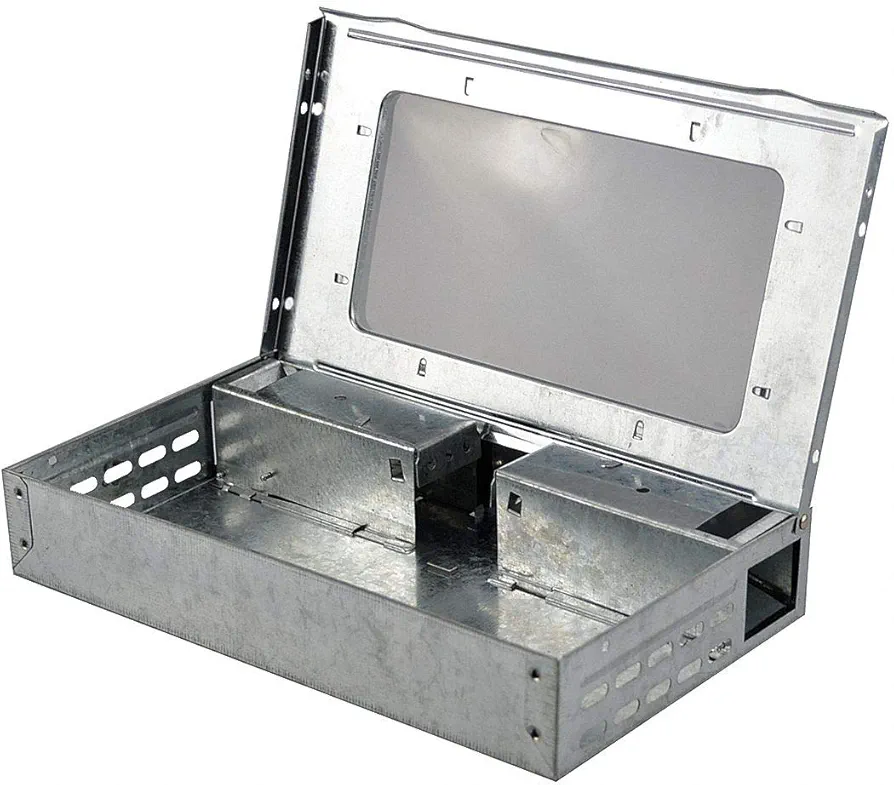 Mouse Trap, Clear, 10.5x6.5x2 in