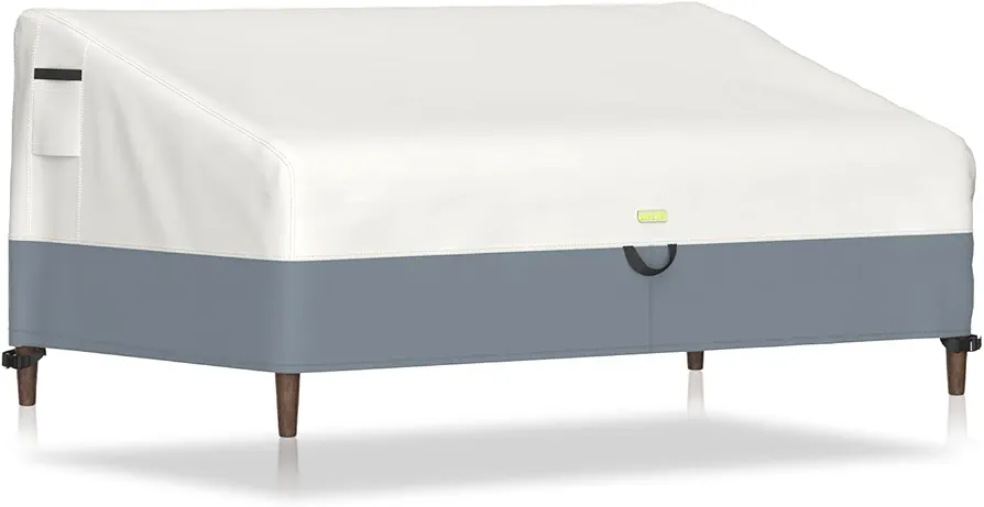 Patio Loveseat Cover, 100% Waterproof Heavy Duty Outdoor Sofa Bench Cover, Patio Lawn Furniture Covers with Air Vent and Handles, 78 W x 40 D x 33 H Inches (78" W X 40" D X 33" H)