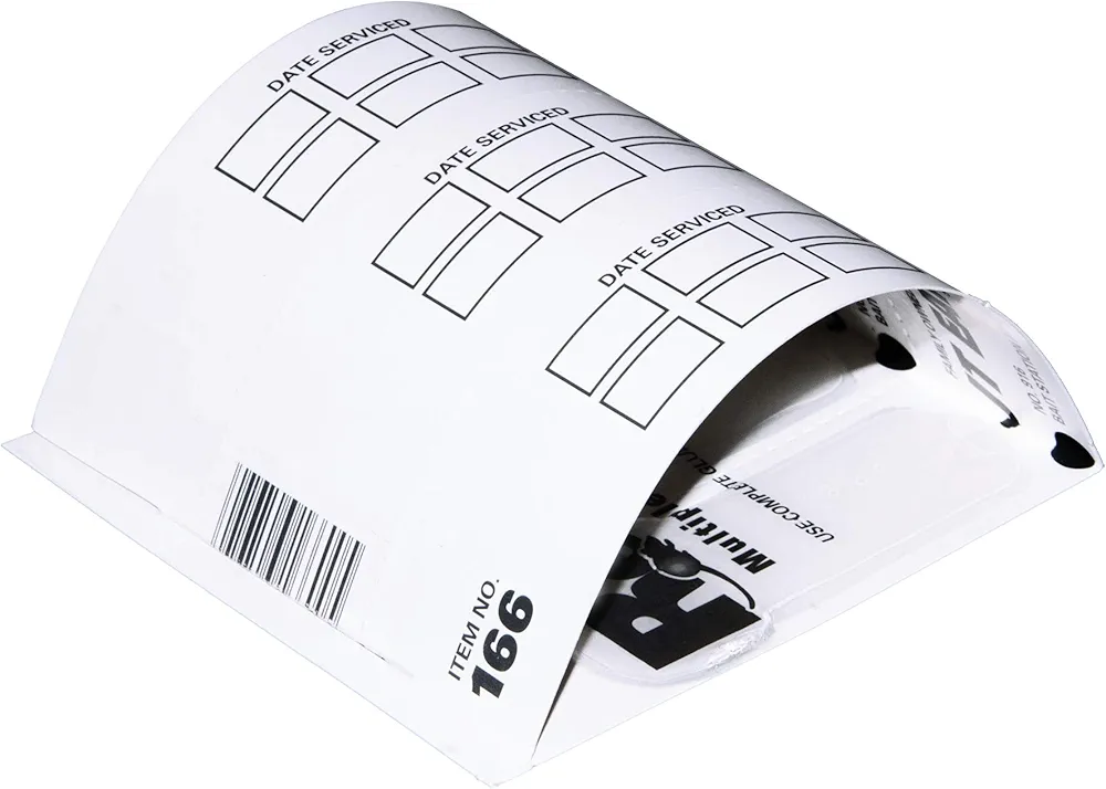 JT Eaton 166 Glue Board Insert, 10" Length x 4" Width x 0.2" Height, for Repeater and Little Pete Multiple Catch Mouse Traps (Case of 72)