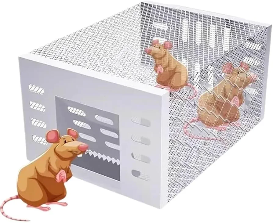 Automatic Continuous Cycle Mouse Trap, Automatic Household Mousetrap, Automatic Mouse Trap, Mousetraps for Mice, Reusable Rat Trap