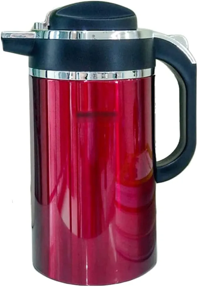 GaRcan Electric Kettles Electric Kettle Quick Boil Kettle Boiler Double Insulation Function Hot Water Boiler 2l Large Capacity Hot Water Boiler ease of use (Wine Red)