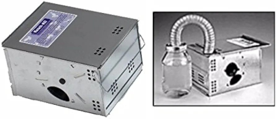 Kness Ketch-All Multiple Catch Mousetrap & Drowning Attachment