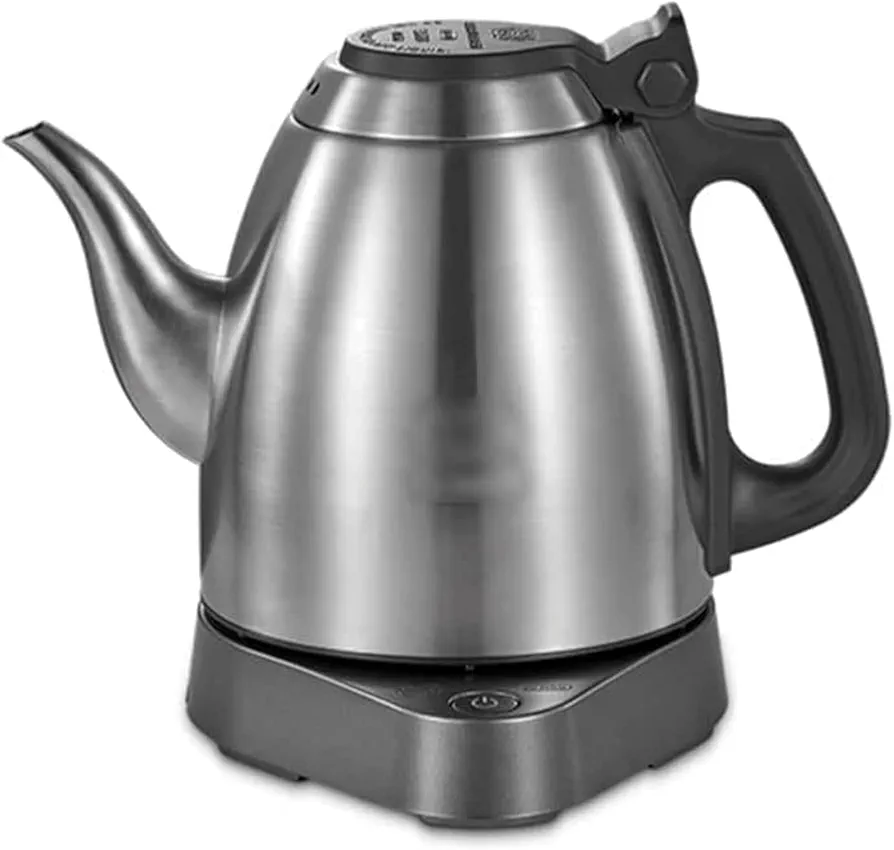Water Kettle 1L/33.8OZ Electric Kettle, Hot Water Boiler with Anti-Slip 360 Degree Base, One-Touch Switch Design Tea Kettle Electric