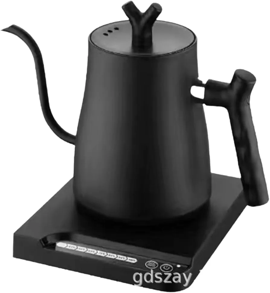 Electric kettle Goose neck kettle Electric coffee hand pot home automatic thermostatic kettle Hotel kettle (white)