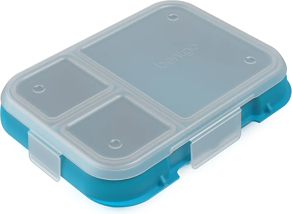 Bentgo Pop Replacement Tray and Cover - Flame Red/Turquoise