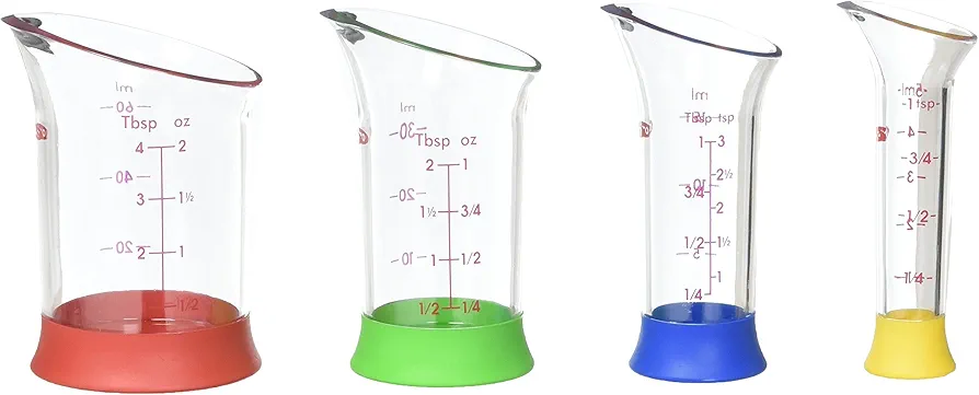 Oxo 4 Piece Mini Measuring Beaker Set 1263680
