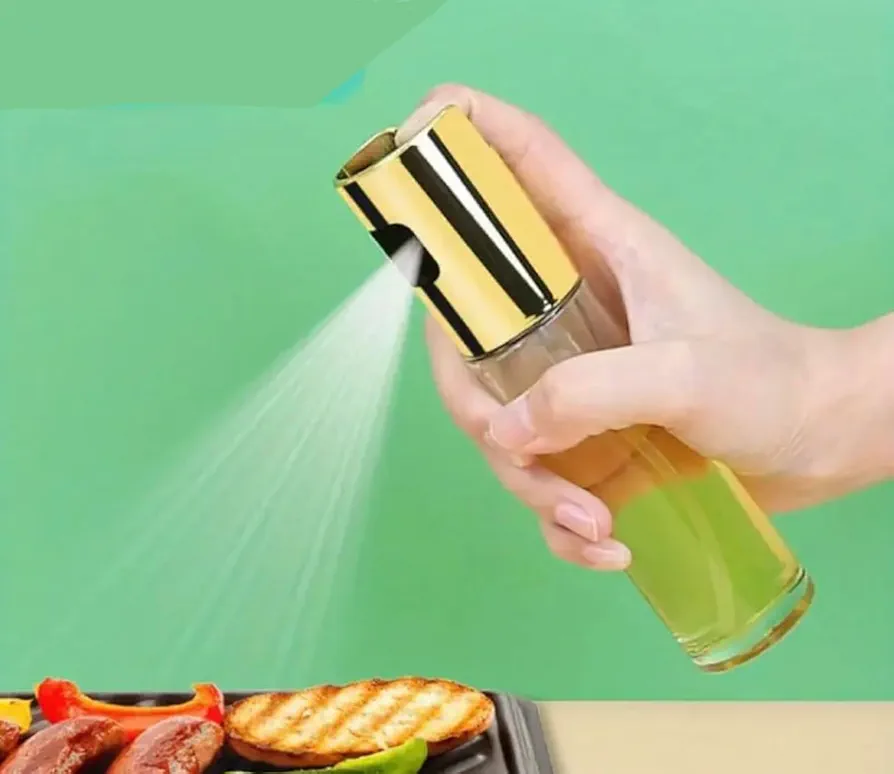 Generic Cooking Oil & Vinegar Sprayer, Gold