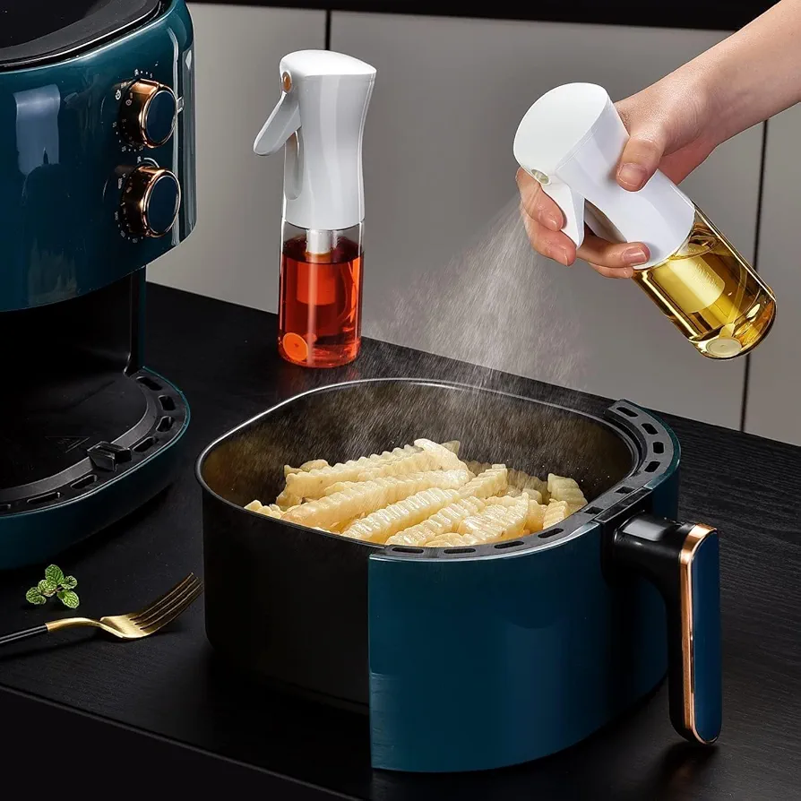 300 ml Plastic Bottle Spray Mist useful for Cooking Oil, Hair, Plants, Etc., Spray Oil Mist for Air Fryer, Cooking, BBQ
