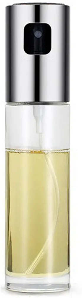 KAUKKO Oil Sprayer for Cooking, Olive Oil Spray Bottle, Olive Oil Spray for Salad/BBQ/Kitchen/Baking/Roasting/Grilling (Glass)
