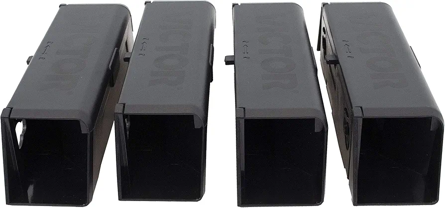 Victor Chambers RF4-M1 Smart-Kill Wi-Fi Electronic Mouse Trap Refill – 4-Pack, Black