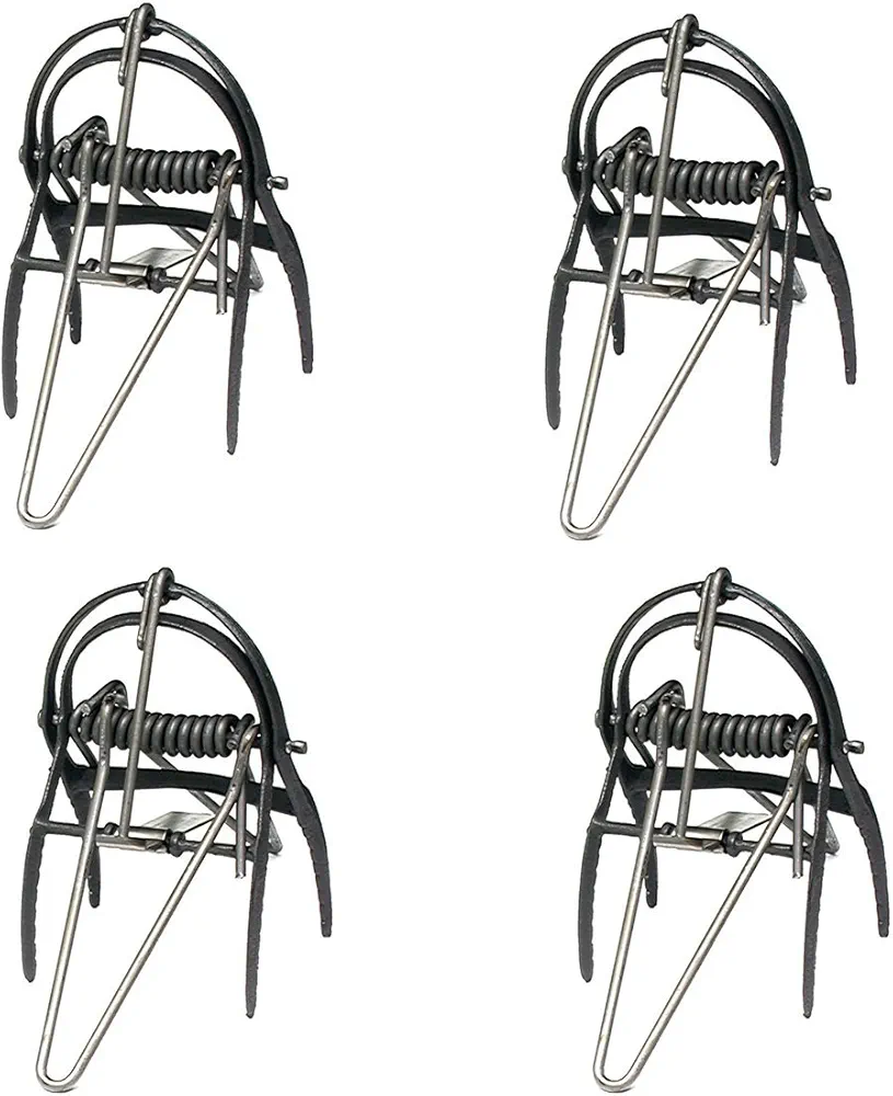 Victor Out O' Sight Mole Trap, Below Ground Rodent Trap, 4 Pack