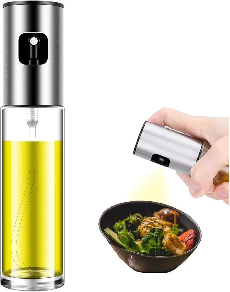 bammy Oil Sprayer,Oil Sprayer for cooking,Olive oil Sprayer 100ML - Versatile Kitchen Tool for Healthy Cooking - Suitable for Air Fryers, Salads, BBQs, Light Meals