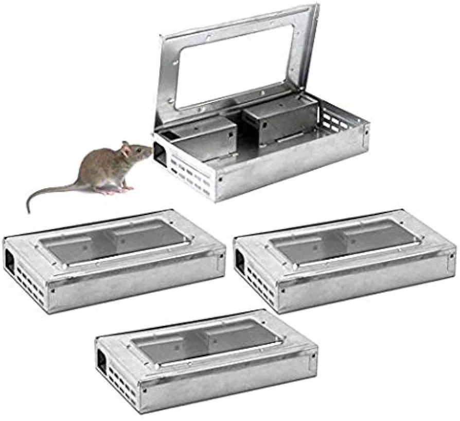 4 FPS Tin Cat style Mouse LIVE Trap with window ONLY SOLD by FPS