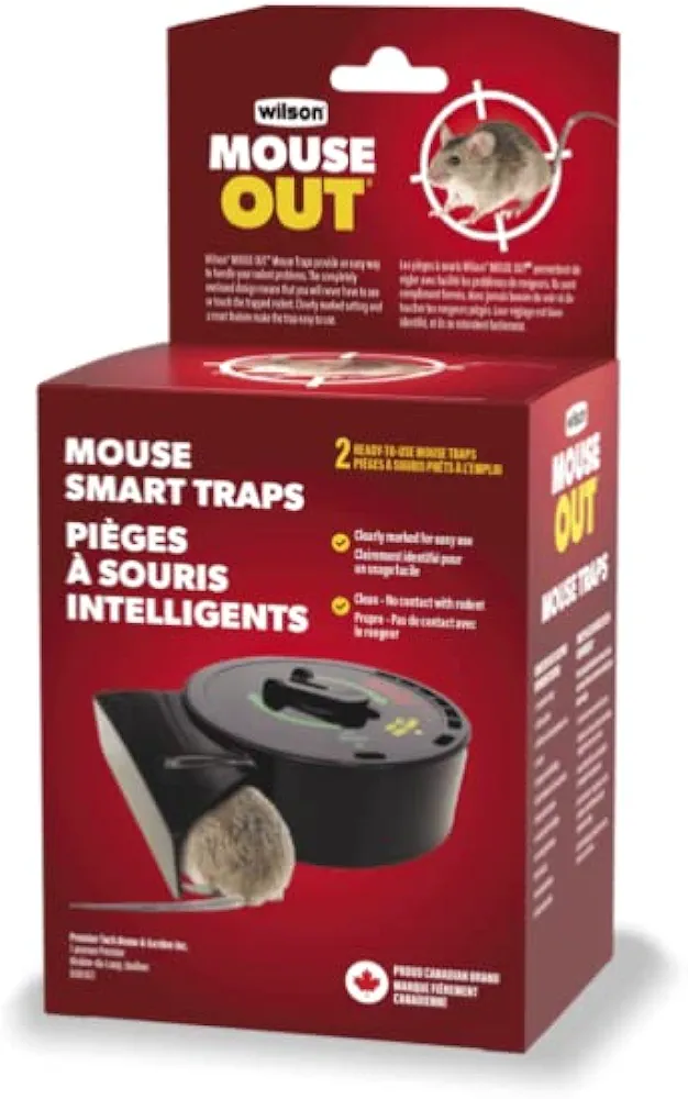 MouseOUT Smart Mouse Trap - 2 Pack
