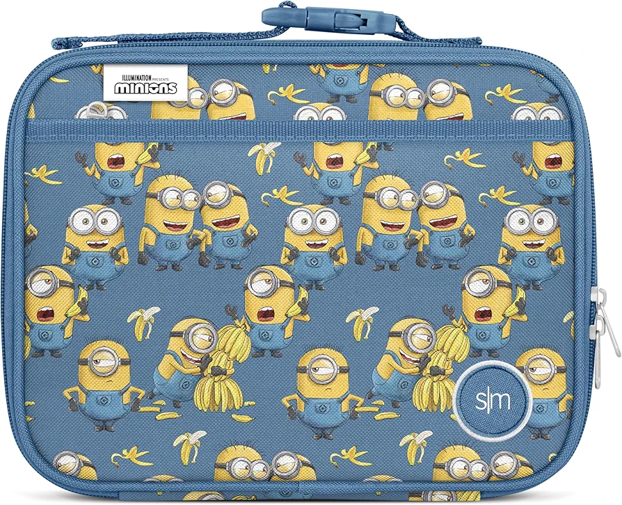 Simple Modern Minions Kids Lunch Box for Toddler | Reusable Insulated Bag for Girls | Meal Containers for School with Exterior and Interior Pockets | Hadley Collection | Minions Unite