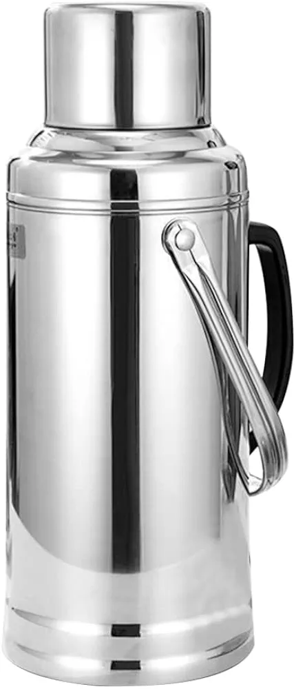 OUSIKA Insulated Hot Water Kettle Chinese Hot Water Kettle Thermal Tea Coffee Pour Over Coffee Tea Kettle Bottle with Dual Handle for Home Office Winter 3.2l Kettle