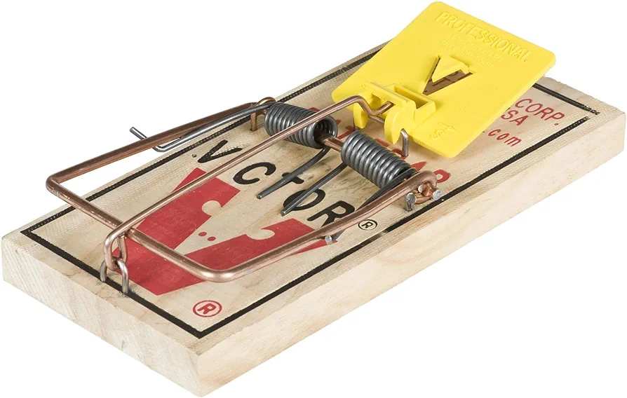 Victor Rat Traps M326 (Pack of 12) - Includes The SJ pest Guide eBook