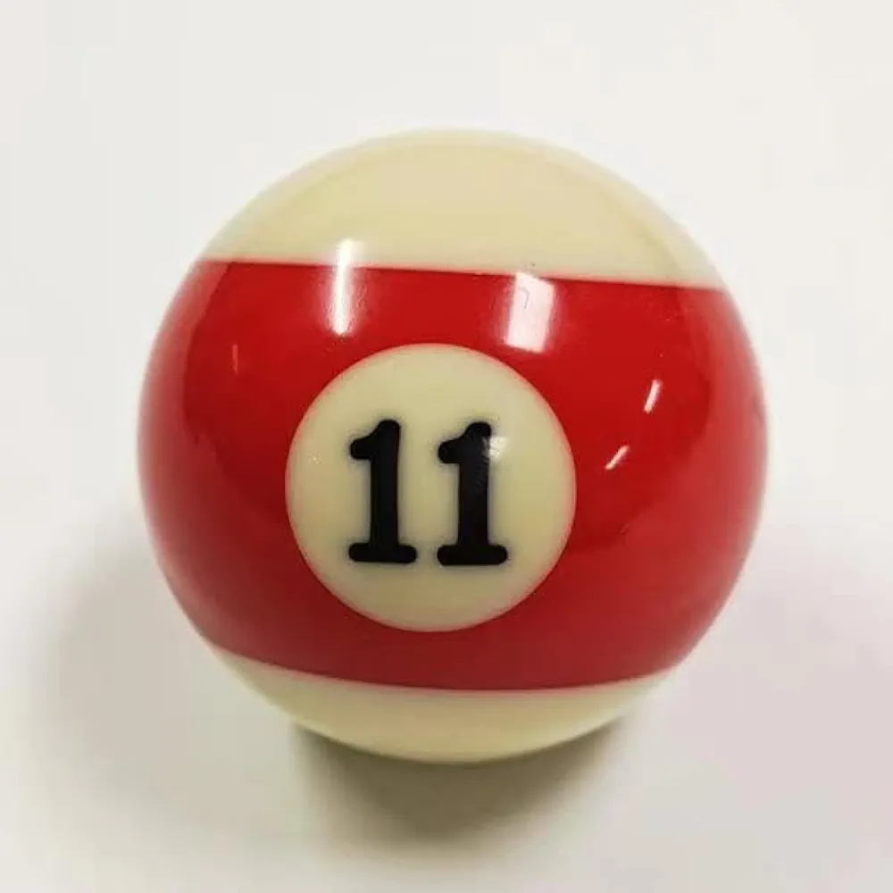 Replacement Pool Ball，Replacement Eight Ball, 2-1/4" Regulation Size Billiard, Regulation Weight，15 Object Balls