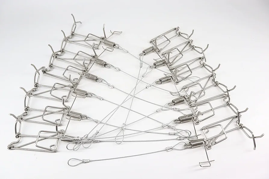 Worlds Best Gopher Trap, New, Stainless Steel, USA Made! (12)